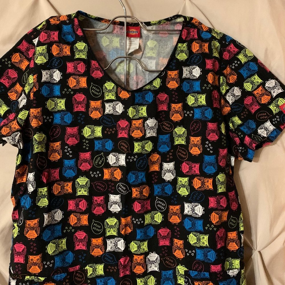 Owl Nurse Scrubs